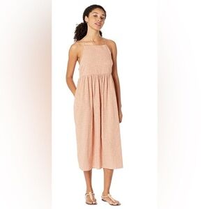 Levi’s Premium Amilijia Dress‎ Jessica Plaid Autumn Leaf pink dress size XS new